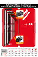 DELIXI ELECTRIC Allen Key Set for Vehicle Maintenance Tools