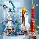 Space Shuttle Rocket Launch Center Building Blocks - Creative Aviation Toy  ourlum.com   