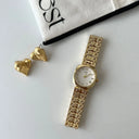 Elegant Vintage Gold Women's Watch Timeless Luxury Accessory