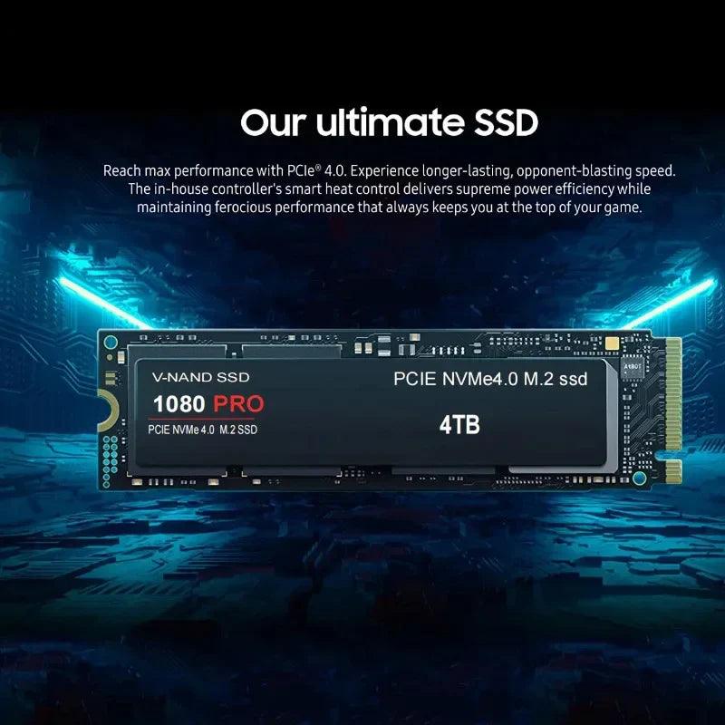 990 PRO SSD: Lightning-Fast 4TB NVMe Gaming Drive  ourlum.com   