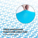 Cooling 3D Gel Memory Foam Cushion with Honeycomb Design