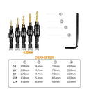 Woodworking Countersink Drill Bit Set for Precision Drilling  ourlum.com   