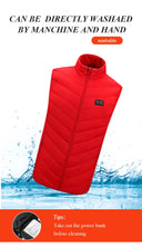 21 Heated Vest Electric Heated Jackets Men Women Sportswear