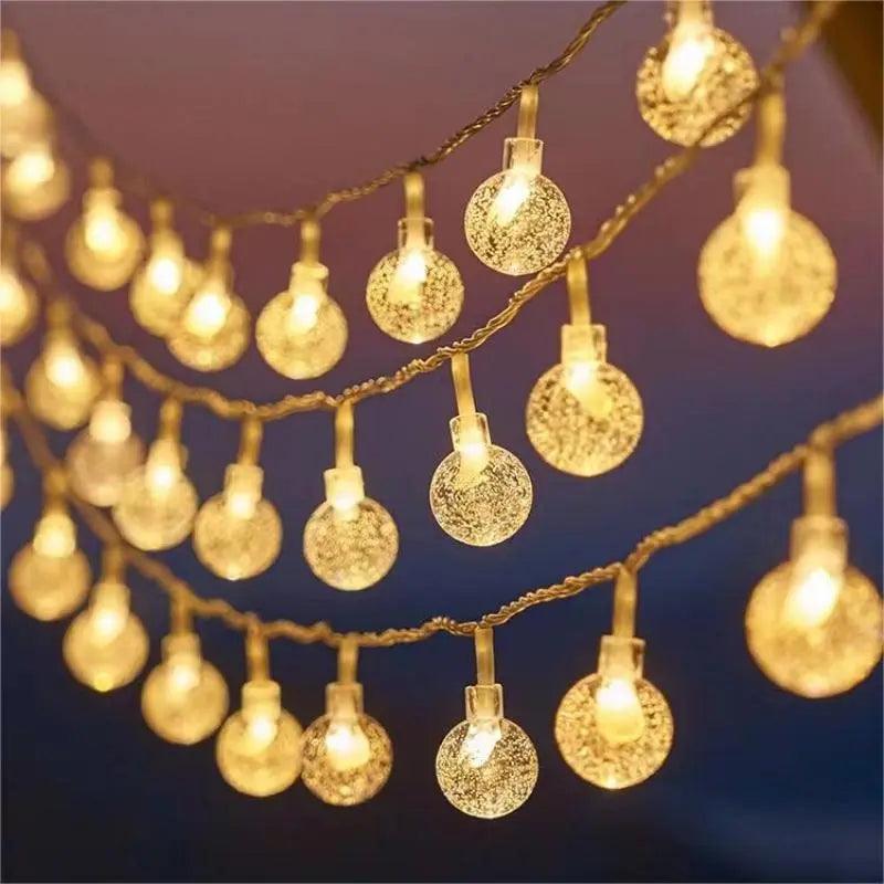 Snowflake String Lights: Illuminate Your Holidays with Magical Charm  ourlum.com   