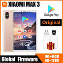 Xiaomi Mi Max 3 Smartphone - 6GB RAM, 128GB Storage, Snapdragon 636, 6.9" Display, Dual Cameras, Fingerprint Unlock, 5500mAh Battery