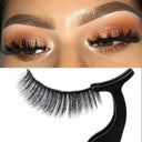 Magnetic Eyelash Kit with Synthetic Lashes for Glam Eyes