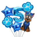 Paw Patrol Dog Balloon Set Chase Skye Marshall Birthday Fun