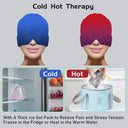 Gel Cold Hot Head Ice Cap Head Wrap Face Mask Tool