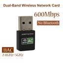 High-Speed Wireless USB WiFi Bluetooth Adapter Dual Band Connectivity