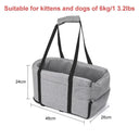 Portable Pet Car Safety Seat for Small Dogs Cats Access