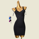 Bodycon Bandage Dress: Sexy V-neck Knit Dress for Women