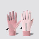 Womens Autumn and Winter Sports Warm Gloves Waterproof