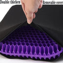 Large Honeycomb Gel Seat Cushion for Pain Relief Ergonomic