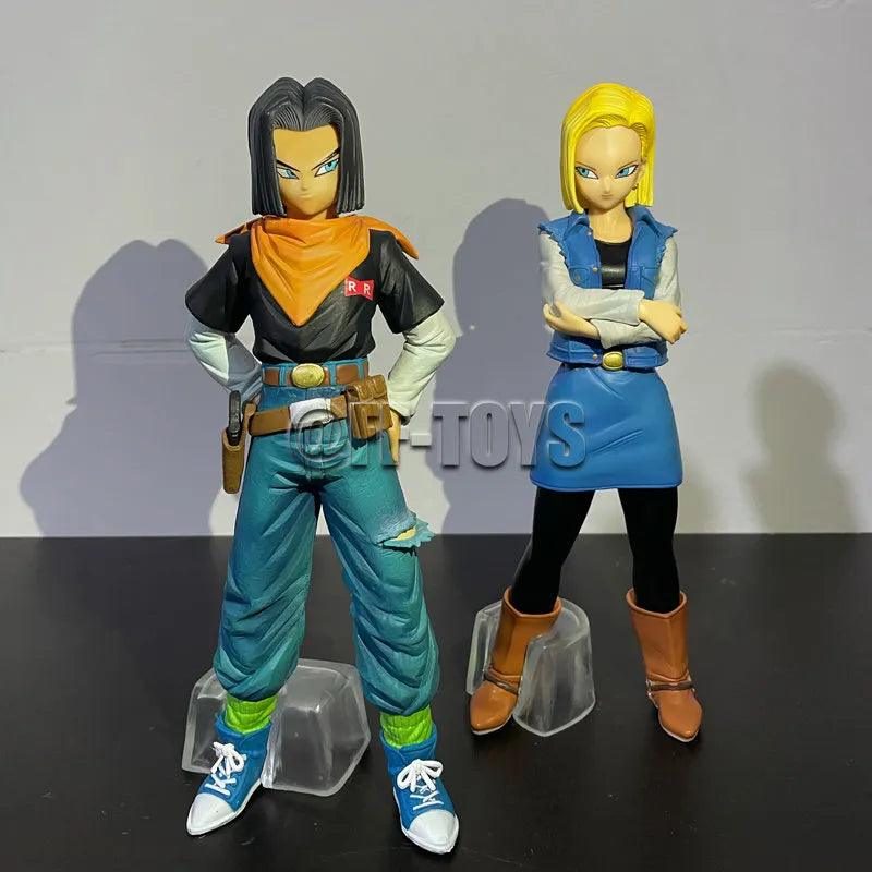 Dragon Ball Z Android 17 & 18 PVC Action Figures Collection - Christmas Gifts  ourlum.com   