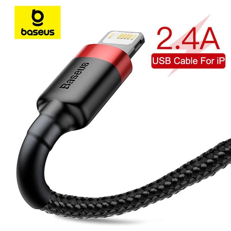 Baseus iPhone14 Pro Max Charging Cable with 2.4A Rapid Charge Speed  ourlum.com   