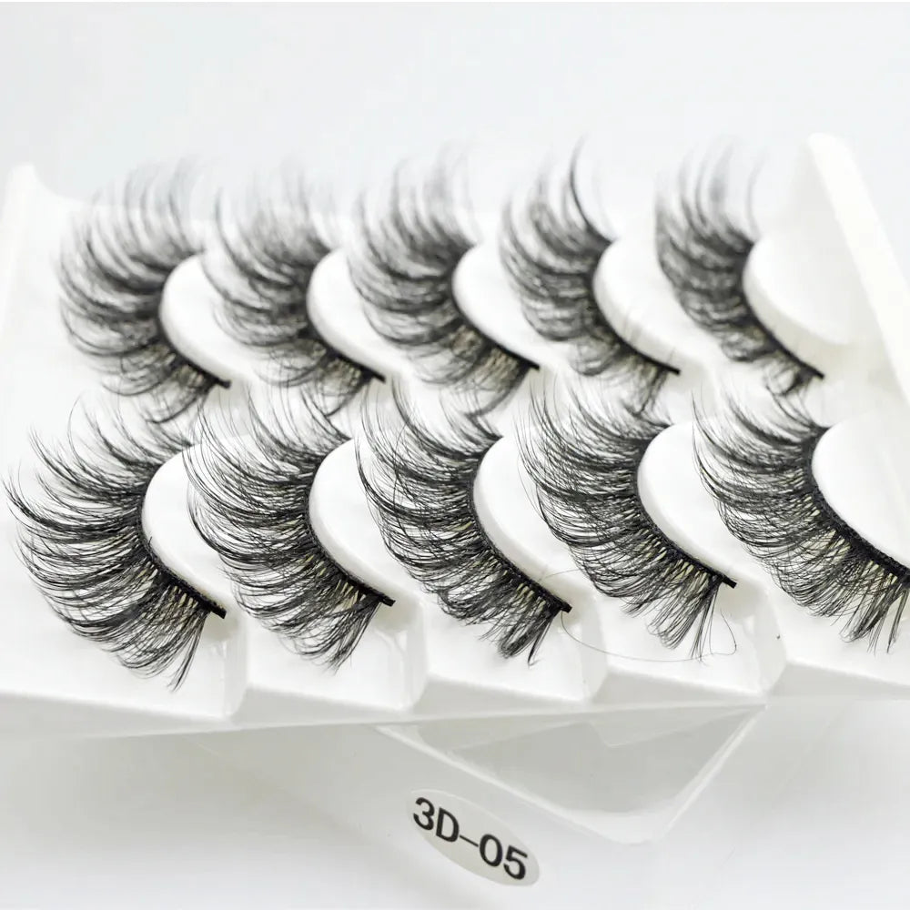 Luxurious 3D Mink Eyelashes for Dramatic Volume and Length