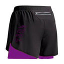 Men's 2-in-1 Quick Dry Running Shorts for Gym and Fitness Training - Summer Workout Shorts