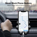 Secure Universal Car Phone Holder: Hands-Free Mobile Support & GPS Stand  ourlum.com   