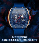 MINIFOCUS Men's Military Sport Chronograph Quartz Watch