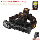 Wurkkos HD20 Headlamp: Professional Dual LED Rechargeable Light  ourlum.com   