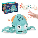 Crawling Crab Octopus Toy: Interactive Musical Educational Toddler Gift  ourlum.com Green Octopus USB CHINA 