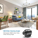 Wireless Mini Security Camera with Night Vision Audio Home