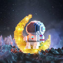 Space Astronaut Building Blocks Set with Light - Creative DIY Toys  ourlum.com W2201(with light)  