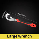 Adjustable Double Wrench Set: Versatile High Carbon Steel Tool  ourlum.com Large  