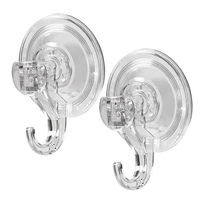 Clear Heavy Duty Suction Cup Hooks for Towels, Utensils, and More  ourlum.com   