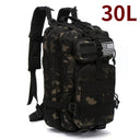 Durable 30L/50L Waterproof Tactical Backpack for Outdoor Use