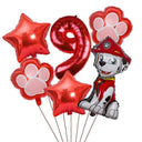 Paw Patrol Dog Balloon Set Chase Skye Marshall Birthday Fun