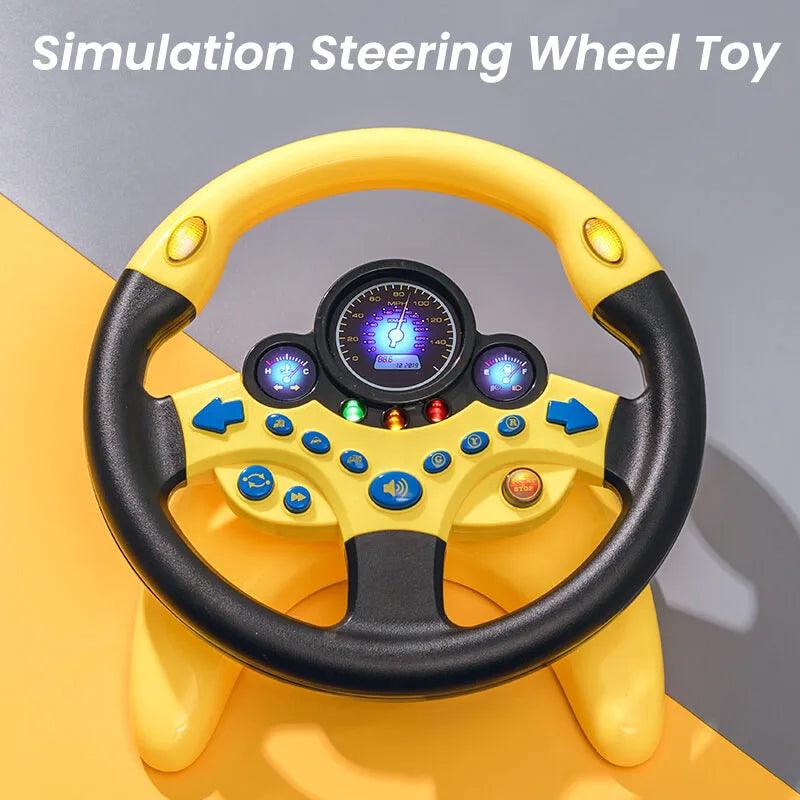 Interactive Baby Steering Wheel Toy: Sounds, Music & Development Benefits  ourlum.com   