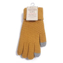 Womens Cashmere Knitted Winter Gloves Warm Touch Screen