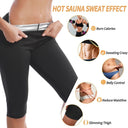 High Waist Sauna Compression Shorts for Women Slimming Shaper