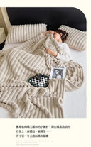 Soft and Cozy Toscana Rabbit Fur Blanket For Winter Warmth