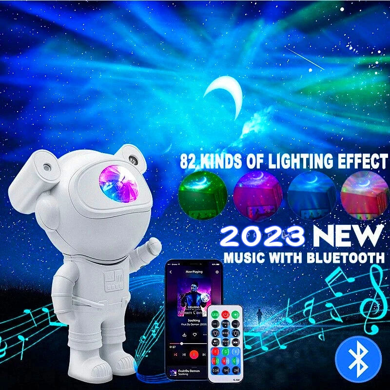 Astro projector astronaut Bluetooth music projector Astro Aurora Atmosphere Night Light