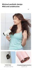 Portable Wireless Hair Dryer Travel Fast Dry Hair Lithium Battery