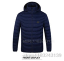 21 Areas Heated Jacket Mens Waterproof Heating Coat Tactical