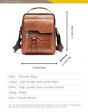 Brand Men Shoulder Bag for 9.7 Inch iPad PU Leather Flaps