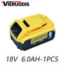 High-Capacity 18V Lithium Battery for DeWalt DCB184 DCB200