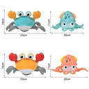 Escape Crab Octopus Crawling Toy: Fun Electronic Pets for Kids - Educational Musical Toddler Moving Toy - Christmas Gift  ourlum.com   