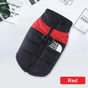 Waterproof Dog Winter Jacket for Small to Big Dogs  ourlum Red S 