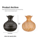 300ml Wood Grain USB Aromatherapy Diffuser with RGB Lighting