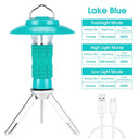 WEST BIKING Portable Lantern Magnetic USB Rechargeable Light