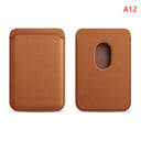 Luxury Leather MagSafe Wallet Case for iPhone Pro Max