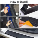 3D Carbon Fiber Car Protection Film: Scratch Resistant Waterproof Seal  ourlum.com   