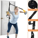 Multi-Section Door Anchor Strap for Resistance Bands System