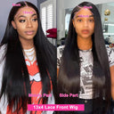 Cranberry Luxury Remy Human Hair Straight Lace Front Wig