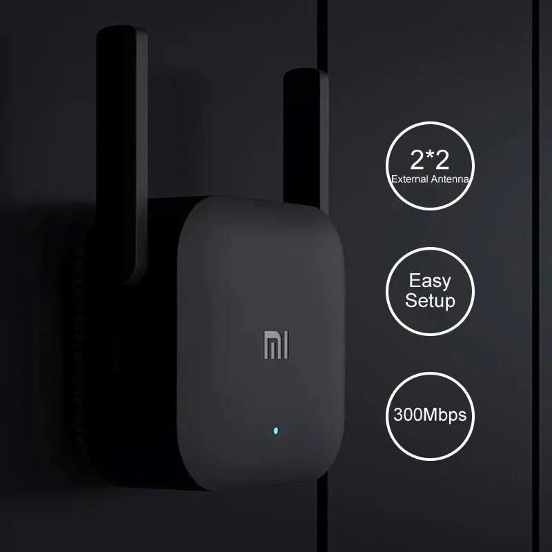 Xiaomi WiFi Amplifier Pro 300M 2.4G Repeater Network Extender - High-Quality Wireless Range Booster  ourlum.com   