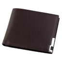 Slim Leather Hipster Wallet: Stylish Billfold with Compartments